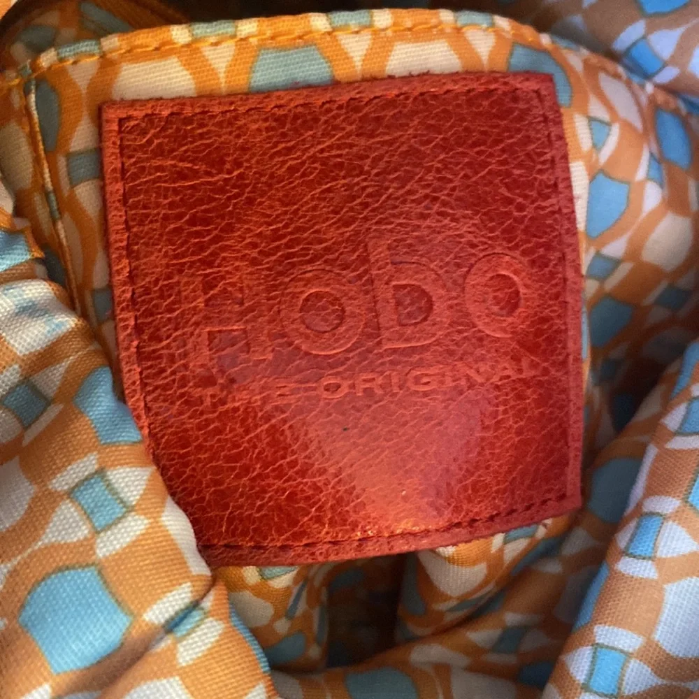 HOBO Teal Turquoise Leather Crossbody Bag